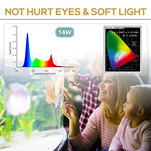 Hygger LED Aquarium Light with Adjustable Timer