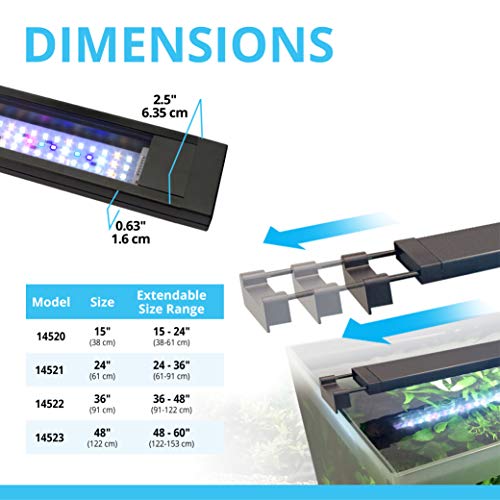 Fluval Plant 3.0 LED Light for Freshwater Aquariums