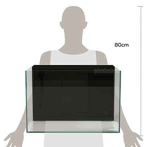 Rimless 26-Gallon Ultra Clear Aquarium Tank