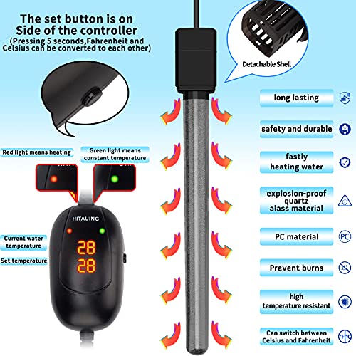 Aquarium Heater with Over-Temperature Protection