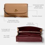 Puccini Signature Leather Chain Crossbody Bag