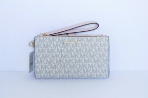 Puccini Koffer Navy and Soft Pink Wallets