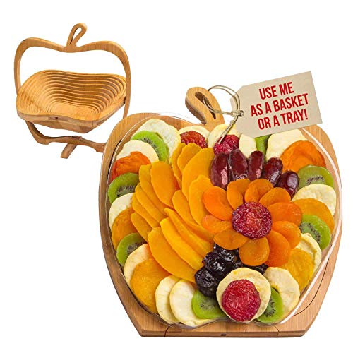 Healthy Dried Fruit Gift Basket - Gourmet Variety