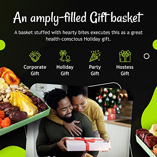 Assorted Nut and Dried Fruit Gift Basket