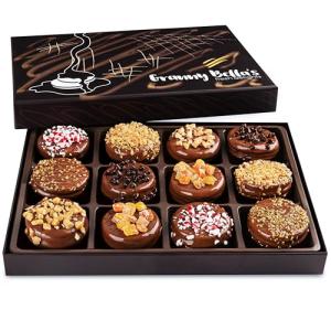 Valentine's Chocolate Dipped Cookie Gift Basket