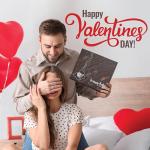 Valentine's Chocolate Dipped Cookie Gift Basket