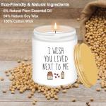 Funny Lavender Candles Gift Basket for Her