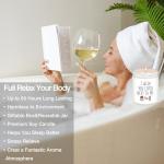 Funny Lavender Candles Gift Basket for Her