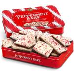 Holiday Chocolate Peppermint Bark Gift Tin