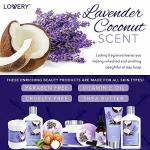 Lavender Coconut Spa Gift Basket for Her
