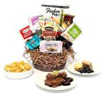 Delicious Gourmet Gift Basket with Chocolate and Treats