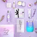 Spa Gift Basket for Women - Lavender Relaxation