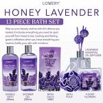 Honey Lavender Spa Gift Basket for Women