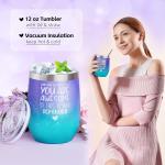 Christmas Gift Basket for Women with Wine Tumbler