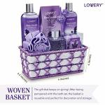 Honey Lavender Spa Gift Basket for Women