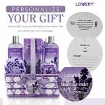 Honey Lavender Spa Gift Basket for Women