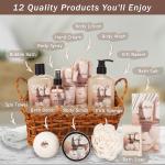 Aqua Elegante Spa Basket - Coconut & Vanilla Set