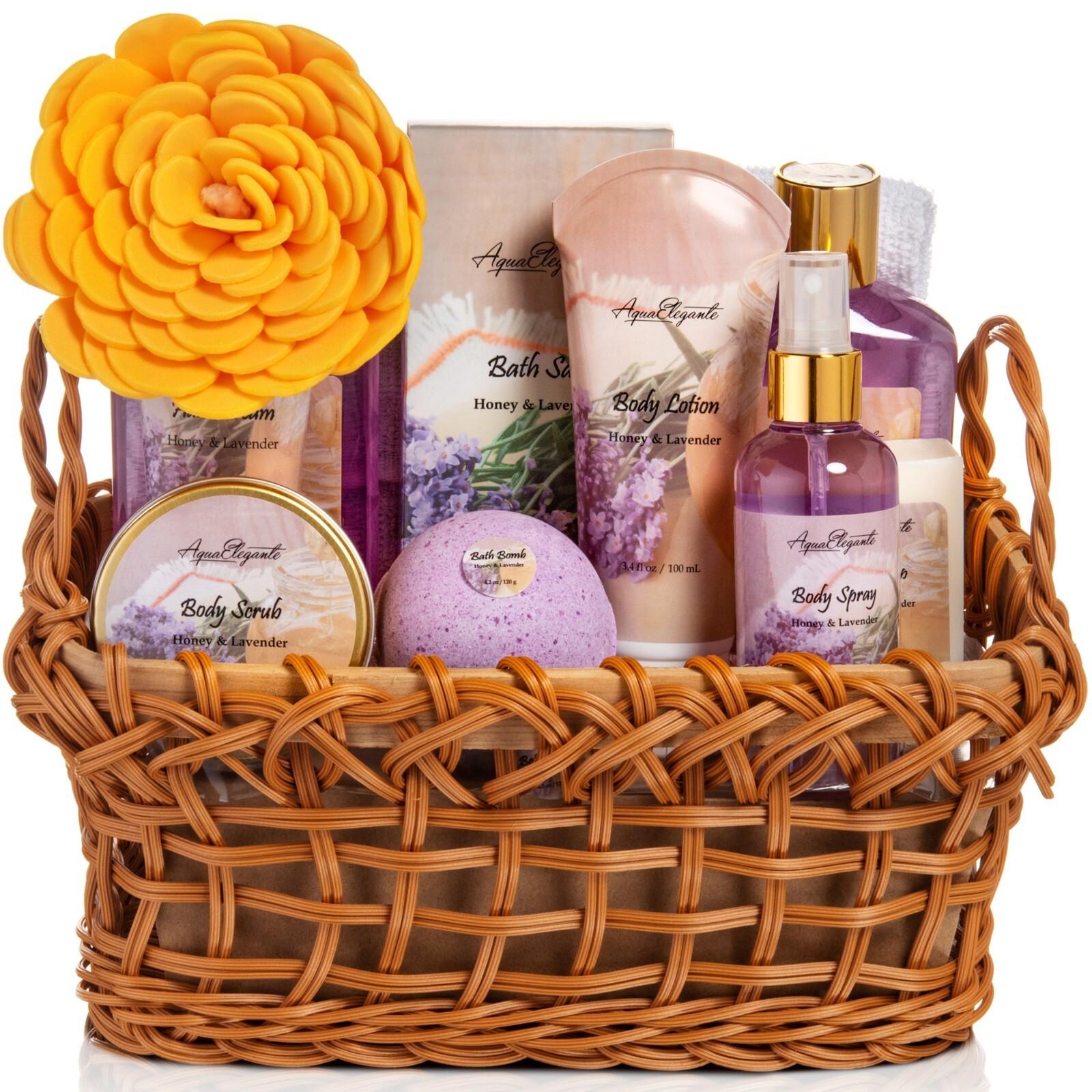 Aqua Elegante Luxury Spa Basket for Women