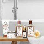 Coconut Vanilla Bath and Body Gift Basket