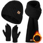 Cozy Winter Hat, Scarf, and Gloves Gift Set