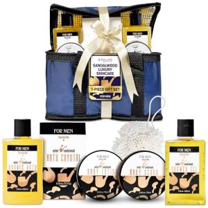 Luxury Sandalwood Spa Gift Set for Men