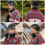 Cozy Winter Knit Hat, Scarf & Glove Set