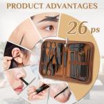 Professional Nail Care Kit with Travel Case