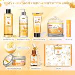 Pampering Almond Milk & Honey Spa Gift Basket