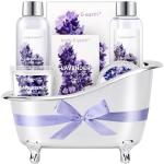 Lavender Gift Basket for Women with Spa Treats