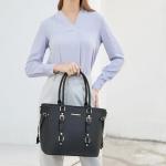 Montana West Leather Tote and Wallet Set