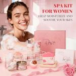 Elegant Spa Gift Basket for Women and Friends