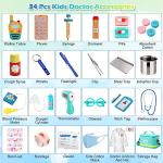 Kids Doctor Kit Playset with Medical Accessories