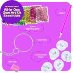 Dan&Darci Diamond Art Kit for Kids - Gem Painting Arts & Crafts Kits for Ages 6-12- Christmas Gifts for 6, 7, 8, 9, 10, 11, 12 Year Old Boy & Girl - Girls Birthday Toys Gift Ideas - Craft Activities