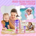 BOOH Gifts for Girls 4-12, Decorate Your Own Water Bottle Kits for Girls, Unicorn Diamond Painting Toys & Friendship Bracelet Kit, Fun Arts Crafts for Kids Ages 4-6-8-10, Birthday Gifts Toys for Kids