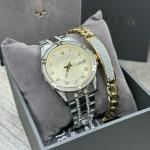 NEW✅ GIFT SET✅ Bulova Crystal Two-Tone Men's Steel Watch 98K106 $695