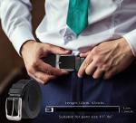 BSTcentelha Mens Gift Set,Mens Artificial Leather Watch Belt Keychain Sunglasses Gifts Set, Father's Day Valentine's Day Present (Senior)