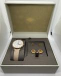 FOSSIL ES4202SET WOMEN'S JACQUELINE ROSE GOLD WATCH GIFT SET