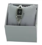 NIB Women's Crystal Bezel Bracelet Watch Gift Set - STD3175W