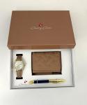 3-in-1 Women's Gift Set - ELegant Watch, Stylish Wallet & Pen - with  gift box