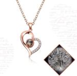 "Real Preserved Rose and Necklace Gifts Set for Mom Wife Girlfriends – Anniversa