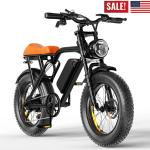 NEW 20" FAT TIRE ADULTS ELECTRIC BIKE 1500W 33MPH 48V 15.6AH MOUNTAIN EBIKE US