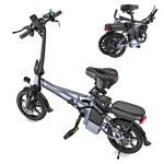 AOVOPRO EB60 Adult Ebike 500W Foldable 48V 10.5AH Electric Bicycle 22MPH 28Miles