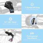 Electric Mountain Bike Peak 1500W 48V 26" City Bike 45 Miles EBikes Adults Teens