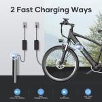 Electric Mountain Bike Peak 1500W 48V 26" City Bike 45 Miles EBikes Adults Teens