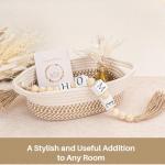 House Warming Gifts New Home | 8 Pcs New House Essentials | Housewarming Gifts Basket with Coasters, Personalized Gift Ideas Basket with Wind Chime, Realtors Closing Gifts for Home Buyers