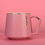 Hot Selling Coffee cup with Wooden Saucer And Spoon In Gift Box , 13 Oz Cup