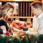 New Hot Selling Valentine's Day Gift Ocean Heart Love Necklace with Eternal Rose