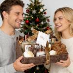 Coconut Vanilla Bath and Body Gift Basket