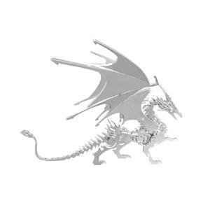3D Metal Dragon Model Kit for Adult Puzzles