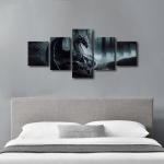 Magical Dragon Canvas Wall Art Multi-Panel Decor